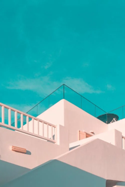 Balcony view of an unoccupied timeshare property overlooking a quiet area